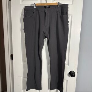 Swet Tailor men's gray pants, stretch, sz 38 x 29.5, office, casual, travel